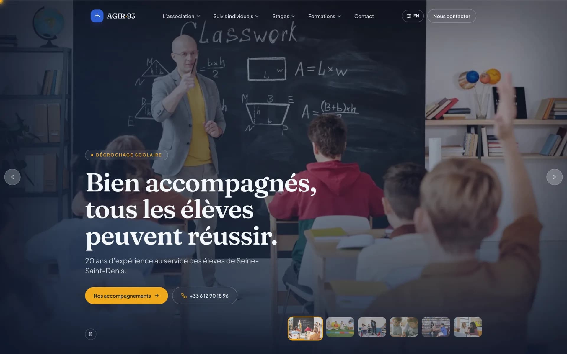 AGIR 93 — Full bilingual redesign