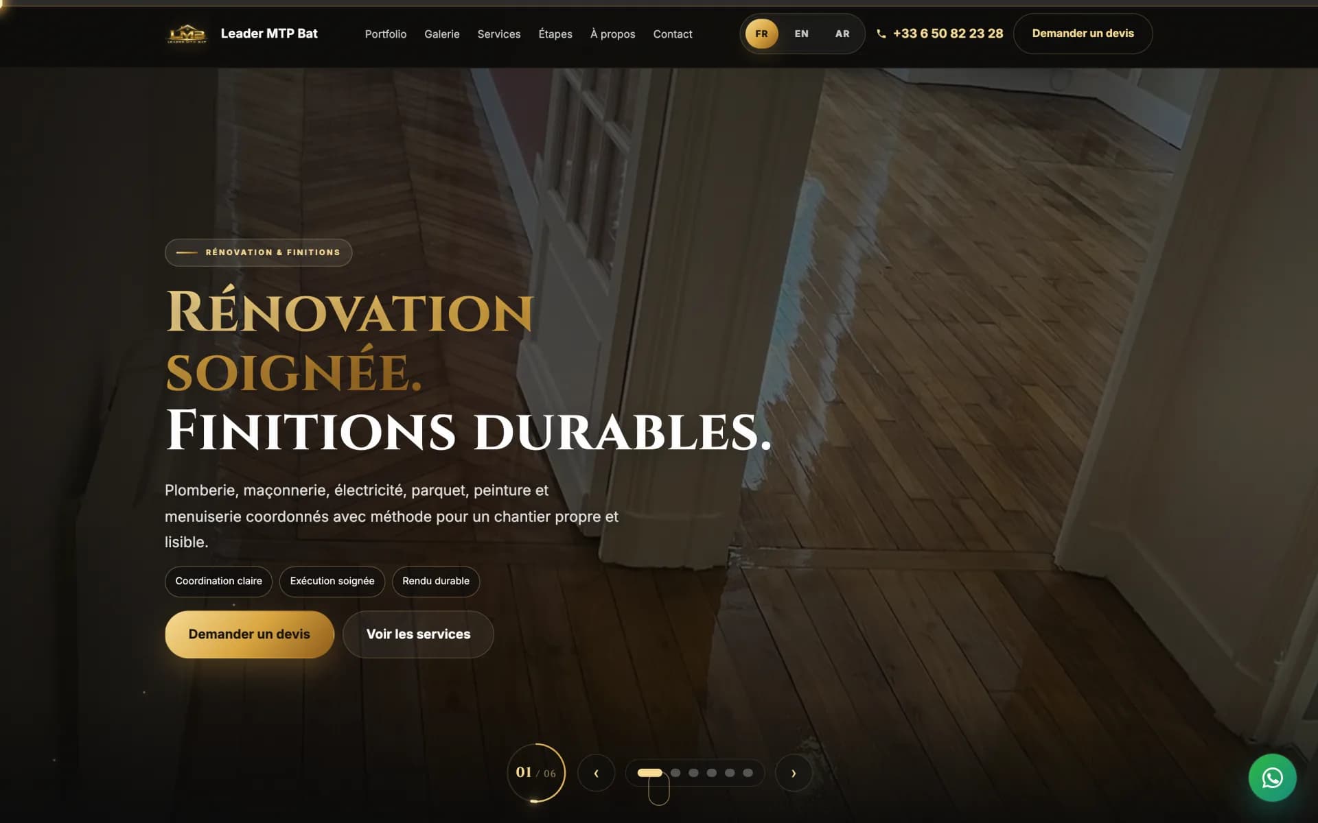 Leader MTP Bat — Marketing site + local SEO