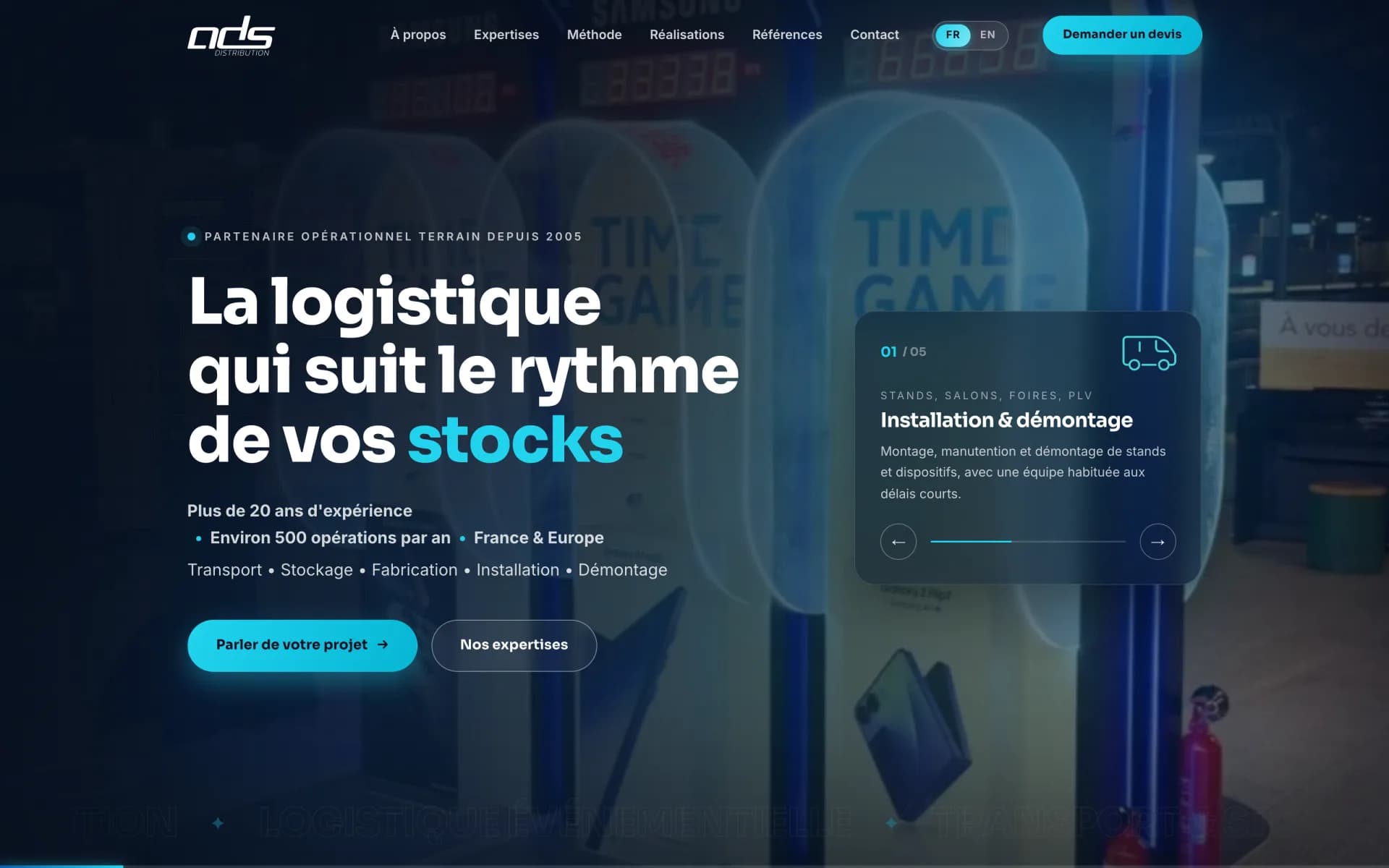 ODS Distribution — WordPress exit + redesign